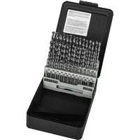 Jobber Length Drill Bit Set, 60 Pieces, High Speed Steel Seaboard Timber Mart