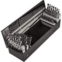 Jobber Length Combination Drill Bit Set, 114 Pieces, High Speed Steel Seaboard Timber Mart