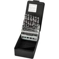 Stub Length Drill Bit Set, 29 Pieces, High Speed Steel Seaboard Timber Mart