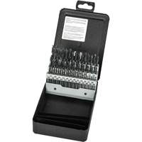 Stub Length Drill Bit Set, 60 Pieces, High Speed Steel Seaboard Timber Mart