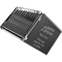 Jobber Length Drill Bit Set, 20 Pieces, High Speed Steel Seaboard Timber Mart