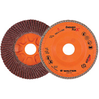 Disque &agrave; lamelles Enduro-Flex, 4-1/2" x 7/8", Type 27, Grain 40, Alumine de zirconium Seaboard Timber Mart