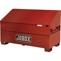 Slope Lid Chest, 60" x 30" x 39-1/2", Steel, Red Seaboard Timber Mart
