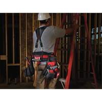 Contractor Work Belt With  Suspension Rig, Nylon, Black Seaboard Timber Mart