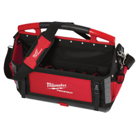 Packout Tote, Ballistic Nylon, 32 Pockets, Black/Red Seaboard Timber Mart