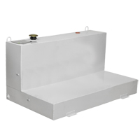 R&eacute;servoir de transfert pour carburant en acier, Acier, Capacit&eacute; 100 gal., Blanc Seaboard Timber Mart
