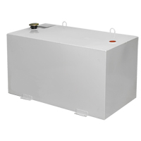 R&eacute;servoir de transfert pour carburant en acier, Acier, Capacit&eacute; 100 gal., Blanc Seaboard Timber Mart