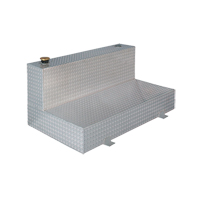 R&eacute;servoir de transfert pour carburant en aluminium, Aluminium, Capacit&eacute; 100 gal., Argent Seaboard Timber Mart