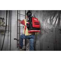Packout Backpack, 15-3/4" L x 11-4/5" W, Black/Red, Ballistic Seaboard Timber Mart