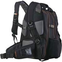 Arsenal&reg; 5843 Tool Backpack, 13-1/2" L x 8-1/2" W, Black, Polyester Seaboard Timber Mart