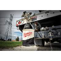 Seau &agrave; outils tout usage, 11-4/5" lo x 11-4/5" la x 14-3/5" h, Toile, Beige/Noir Seaboard Timber Mart