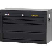 100 Series Tool Chest, 26" W, 4 Drawers, Black Seaboard Timber Mart