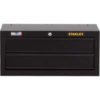 100 Series Middle Tool Chest, 26" W, 2 Drawers, Black Seaboard Timber Mart