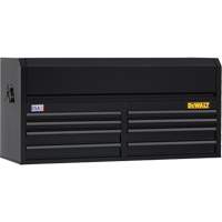 Tool Chest, 51-1/2" W, 8 Drawers, Black Seaboard Timber Mart