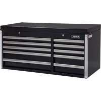 Industrial Tool Chest, 41" W, 10 Drawers, Black Seaboard Timber Mart