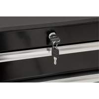 Chariot &agrave; outils &agrave; usage intensif, 7 tiroirs, 28" la x 22" p x 42-3/8" h, Noir Seaboard Timber Mart