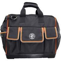 Tradesman Pro Wide-Open Tool Bag, Ballistic Nylon, 42 Pockets, Black Seaboard Timber Mart