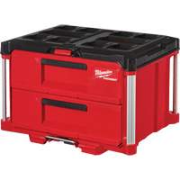 Packout 2-Drawer Tool Box, 16-1/3" x 14-1/3" x 22-1/5", Red Seaboard Timber Mart