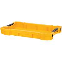 Plateau d'outils peu profond ToughSystem, 18-2/5" x 12" x 2-1/3", Jaune Seaboard Timber Mart