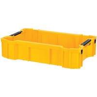 Plateau d'outils profond ToughSystem, 18-2/5" x 12" x 4-1/2", Jaune Seaboard Timber Mart