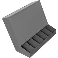 Distributeur aliment&eacute; par gravit&eacute; avec couvercle Seaboard Timber Mart