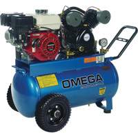 Compresseurs d'air s&eacute;rie entrepreneur, Essence, 16,6 gal. (20 gal. US), 125 PSI Seaboard Timber Mart