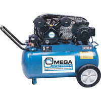 Compresseurs d'air s&eacute;rie professionnelle, &eacute;lectrique, 16,6 gal. (20 gal. US), 135 PSI, 115/1 V Seaboard Timber Mart