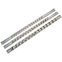 Rail porte-douilles &agrave; entraînement 1/4" SCH-14 avec 16 attaches de retenue Seaboard Timber Mart