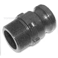 2" Wet Vac Male Drum Adaptor Seaboard Timber Mart