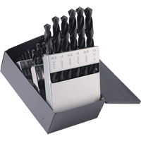 Drill Sets, 25 Pieces, High Speed Steel Seaboard Timber Mart