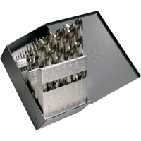 Drill Sets, 29 Pieces, High Speed Steel Seaboard Timber Mart