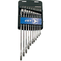 Fully Polished Long Pattern Combination Wrench Set, Combination, 11 Pieces, Imperial Seaboard Timber Mart