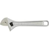 AWP-6 Super Heavy-Duty Professional Adjustable Wrench, 6" L, 15/16" Max Width, Chrome Seaboard Timber Mart