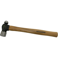 Heavy-Duty Ball Pein Hammer, 8 oz. Head Weight, Plain Face, Wood Handle Seaboard Timber Mart