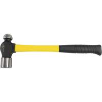 BP-16F Fibreglass Handle Ball Pein Hammer, 16 oz. Head Weight, Plain Face, Cushion Handle Seaboard Timber Mart