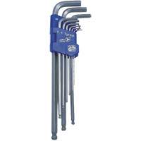 JBHK-9XLM Extra Long Ball Nose Hex Key Set, 9 Pcs., Metric Seaboard Timber Mart