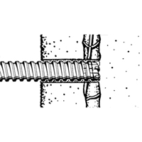 Coupe-barres d'armature rotatifs, 3/8", Tige SDS-Plus, Carbure Seaboard Timber Mart