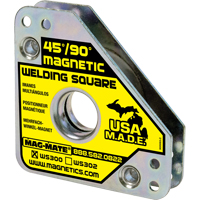 Magnetic Welding Squares, 3-3/4" L x 3/4" W x 3-3/4" H, 60 lbs. Seaboard Timber Mart