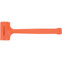 Dead Blow Hammer, 32 oz., Textured Grip, 13-1/4" L Seaboard Timber Mart