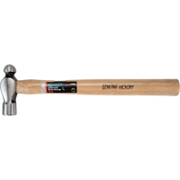 Ball Pein Hammer, 16 oz. Head Weight, Plain Face, Wood Handle Seaboard Timber Mart