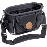 Porte-outils avec courroie d'&eacute;paule Tool Tote, Polyester, 17 pochettes, Noir Seaboard Timber Mart