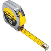 Ruban &agrave; mesurer PowerLock, 1/2" x 12', Marques de goujon Imp&eacute;rial Seaboard Timber Mart