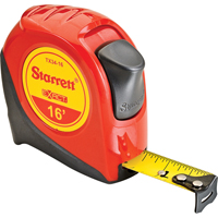 Measuring Tape, 19 mm x 16', 1/16" Graduations Seaboard Timber Mart