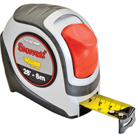 KTXP Series Measuring Tapes, 1" x 26'/8 m, 1/16" Graduations Seaboard Timber Mart