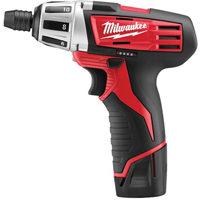 Ensemble perceuse/tournevis sous-compact sans fil, 1/4", 12 V, 150 lb-po couple max., Lithium-ion bloc-pile Seaboard Timber Mart