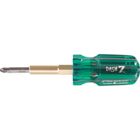 Dash 7 Multi-Bit Screwdrivers, 2" L Seaboard Timber Mart