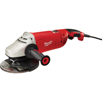 Large Angle Grinder Trigger Grip With Lock-On, 7"/9", 120 V, 15 A, 6000 RPM Seaboard Timber Mart