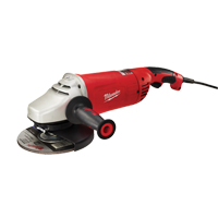 Non-Lock On Large Angle Grinder with Trigger Grip, 7"/9", 120 V, 15 A, 6000 RPM Seaboard Timber Mart