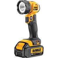 Lampe de travail Max, DEL, 110 lumens, 11 hres de fonctionnement, Bloc-pile Rechargeable, Plastique Seaboard Timber Mart