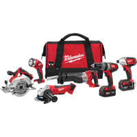 Trousse combin&eacute;e &agrave; 6 outils sans fil M18, Lithium-ion, 18 V Seaboard Timber Mart